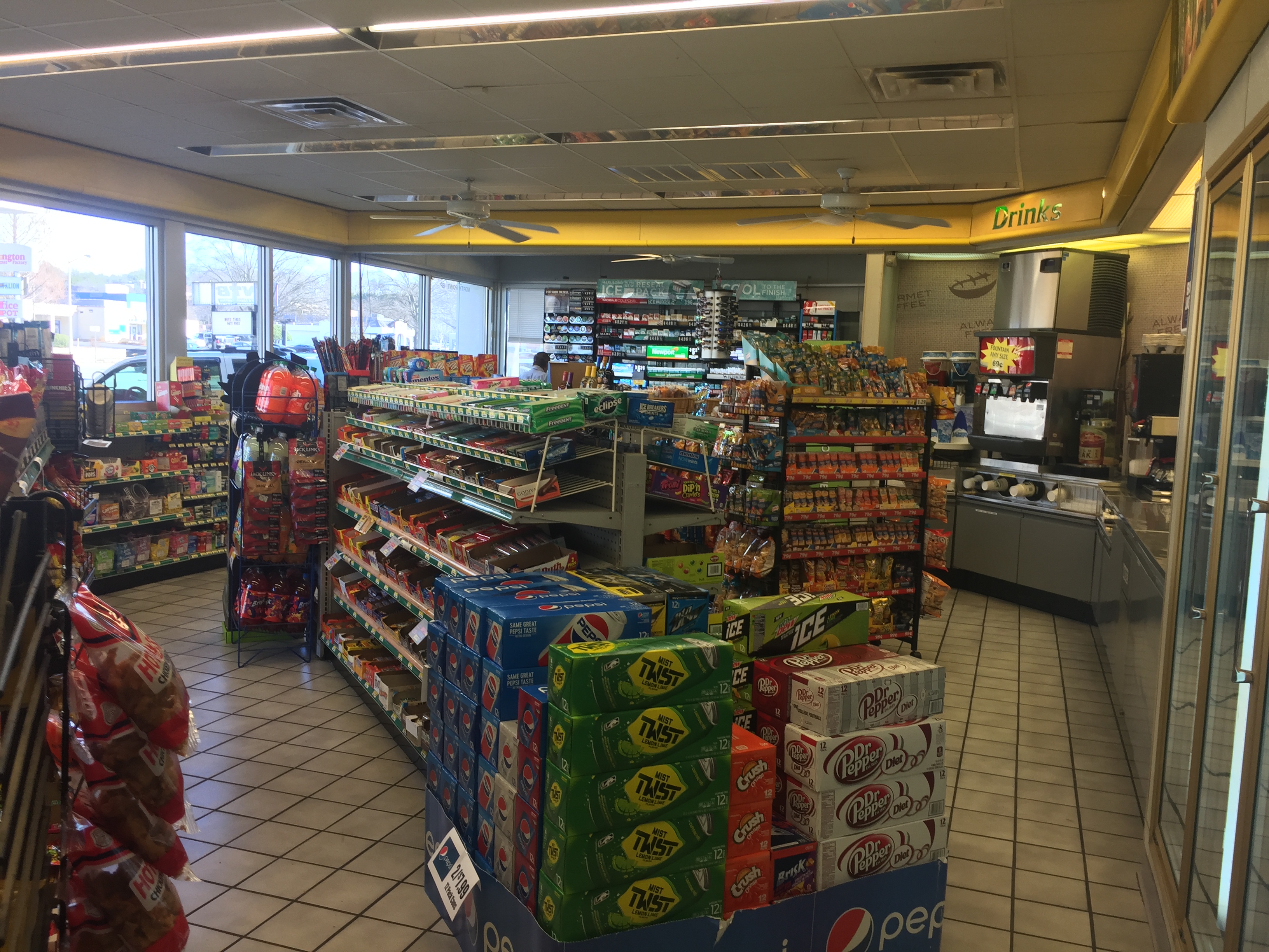 Gas Stations Convenience Store Interior